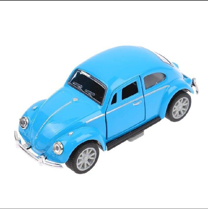 Blue Metal Car Toy for Kids 1-10 Years
